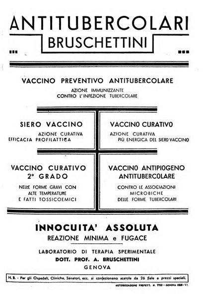 Folia medica periodico trimensile di patologia e clinica medica