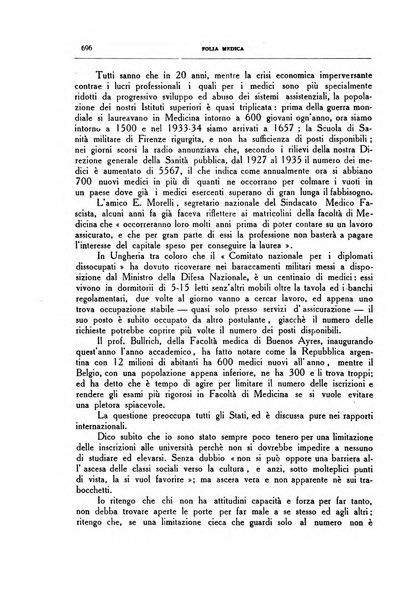 Folia medica periodico trimensile di patologia e clinica medica