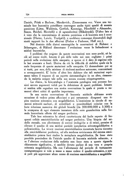 Folia medica periodico trimensile di patologia e clinica medica