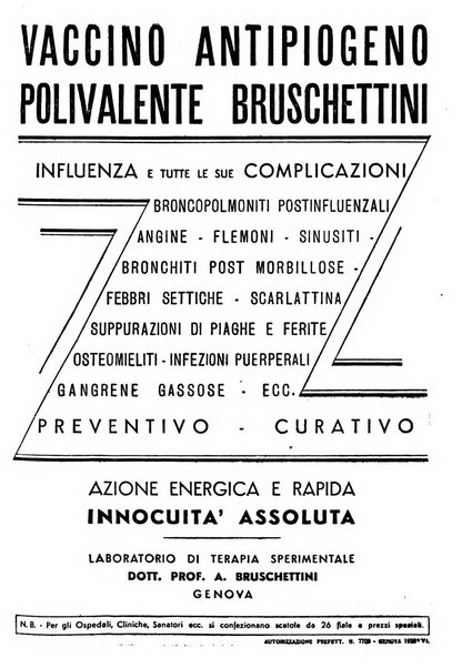 Folia medica periodico trimensile di patologia e clinica medica