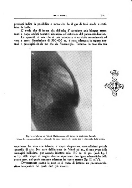 Folia medica periodico trimensile di patologia e clinica medica