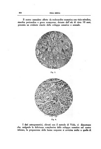 Folia medica periodico trimensile di patologia e clinica medica