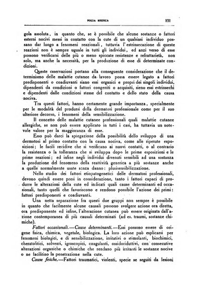 Folia medica periodico trimensile di patologia e clinica medica