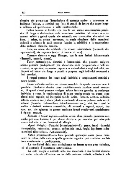 Folia medica periodico trimensile di patologia e clinica medica