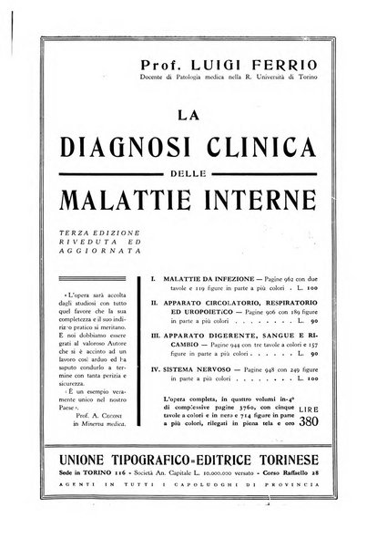 Folia medica periodico trimensile di patologia e clinica medica