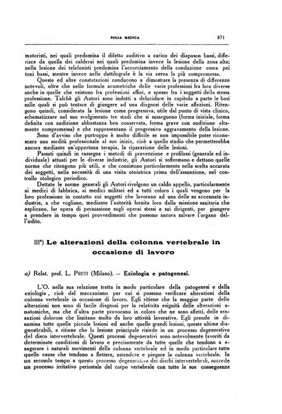 Folia medica periodico trimensile di patologia e clinica medica