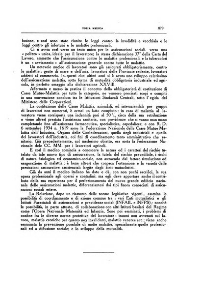 Folia medica periodico trimensile di patologia e clinica medica