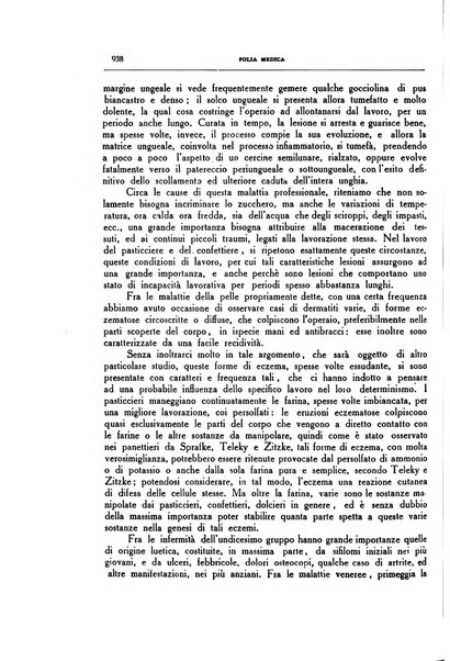 Folia medica periodico trimensile di patologia e clinica medica