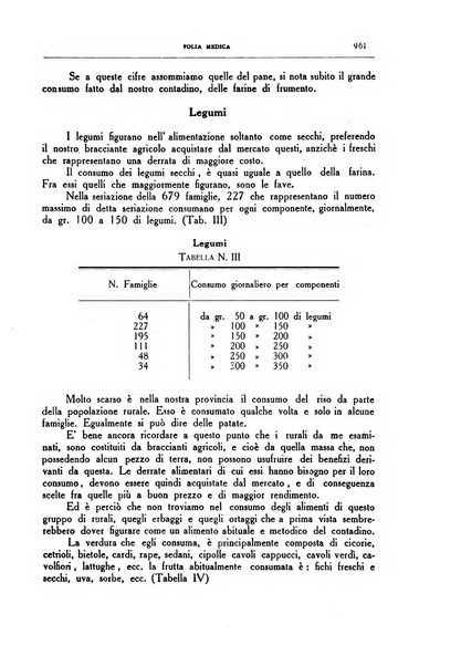 Folia medica periodico trimensile di patologia e clinica medica