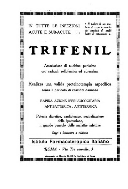 Folia medica periodico trimensile di patologia e clinica medica