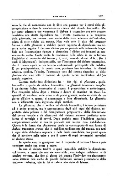 Folia medica periodico trimensile di patologia e clinica medica