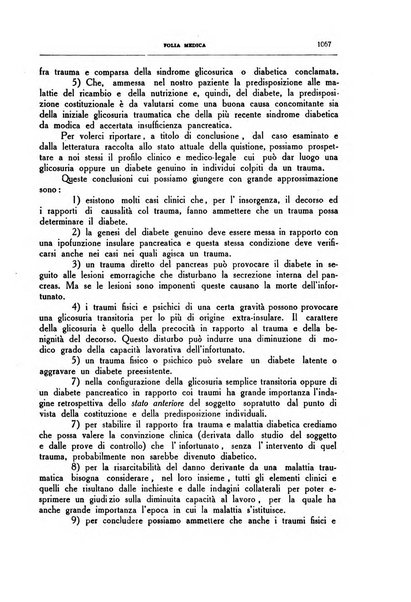 Folia medica periodico trimensile di patologia e clinica medica