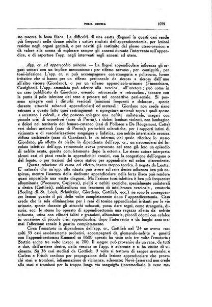 Folia medica periodico trimensile di patologia e clinica medica