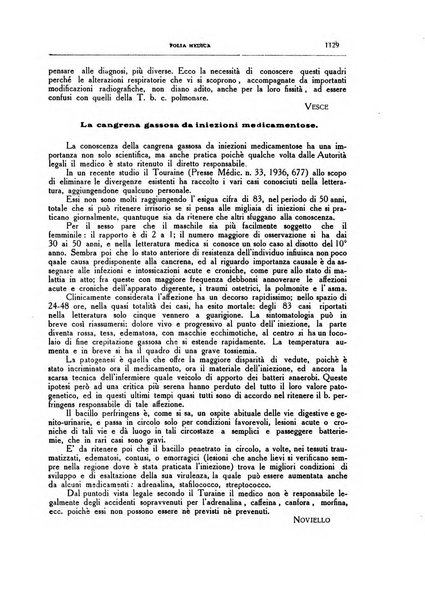 Folia medica periodico trimensile di patologia e clinica medica