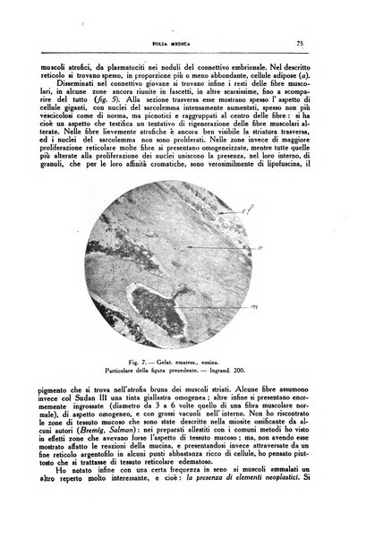 Folia medica periodico trimensile di patologia e clinica medica