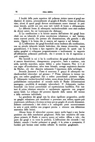 Folia medica periodico trimensile di patologia e clinica medica