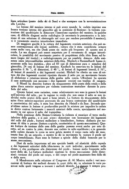 Folia medica periodico trimensile di patologia e clinica medica