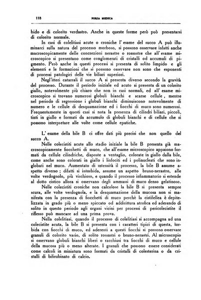 Folia medica periodico trimensile di patologia e clinica medica