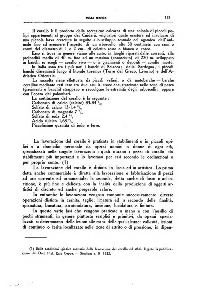 Folia medica periodico trimensile di patologia e clinica medica