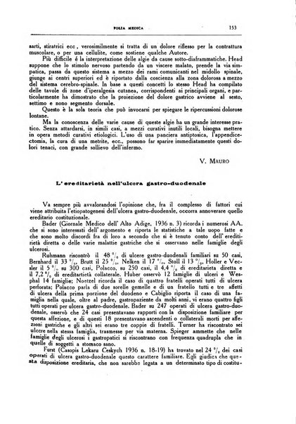 Folia medica periodico trimensile di patologia e clinica medica