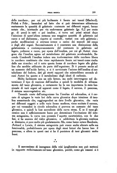 Folia medica periodico trimensile di patologia e clinica medica