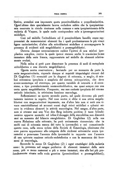 Folia medica periodico trimensile di patologia e clinica medica