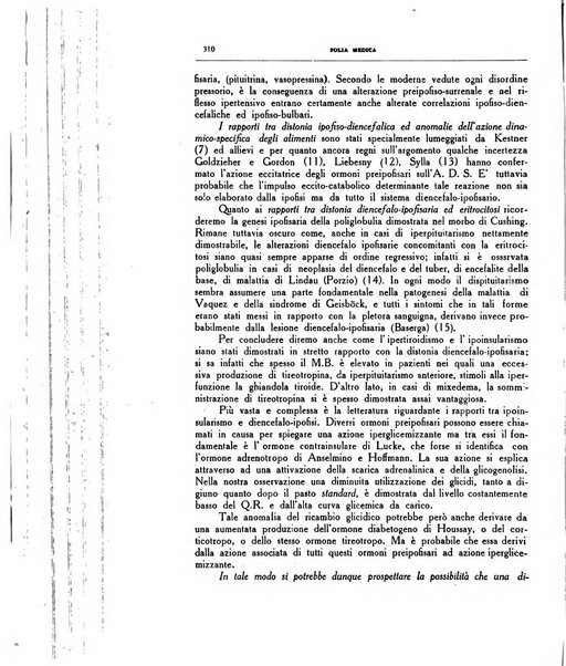 Folia medica periodico trimensile di patologia e clinica medica