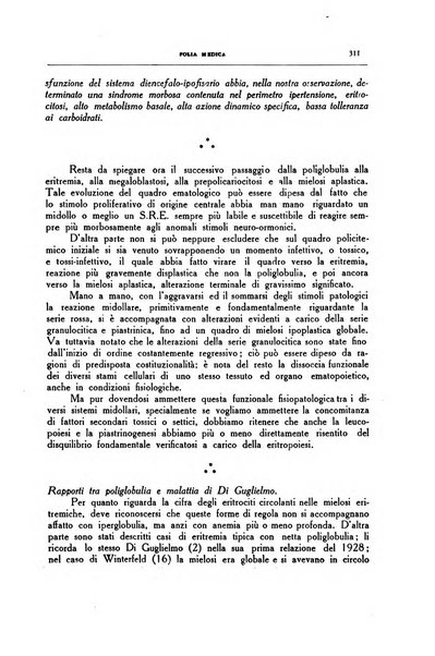 Folia medica periodico trimensile di patologia e clinica medica