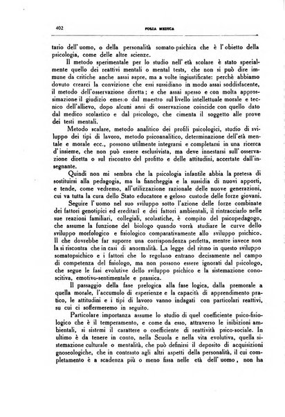 Folia medica periodico trimensile di patologia e clinica medica