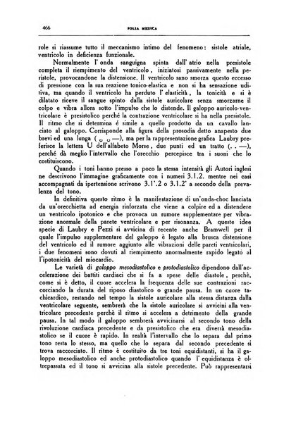 Folia medica periodico trimensile di patologia e clinica medica