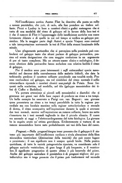 Folia medica periodico trimensile di patologia e clinica medica