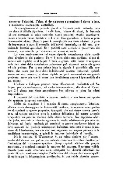 Folia medica periodico trimensile di patologia e clinica medica