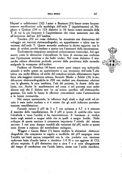 Folia medica periodico trimensile di patologia e clinica medica