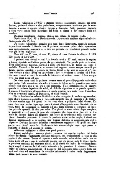 Folia medica periodico trimensile di patologia e clinica medica