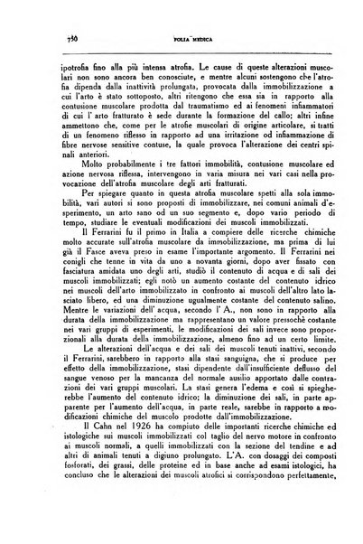 Folia medica periodico trimensile di patologia e clinica medica