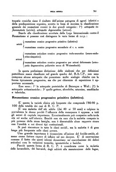 Folia medica periodico trimensile di patologia e clinica medica