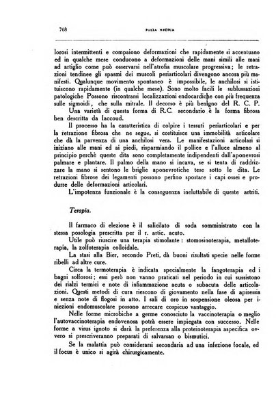 Folia medica periodico trimensile di patologia e clinica medica