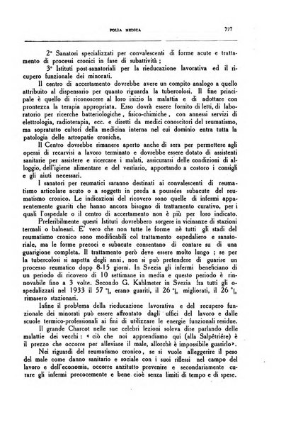 Folia medica periodico trimensile di patologia e clinica medica