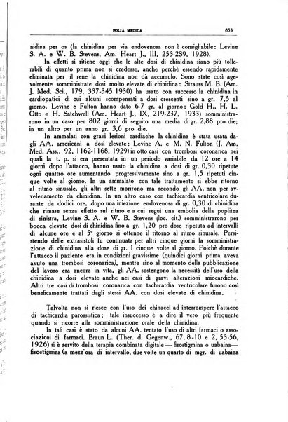 Folia medica periodico trimensile di patologia e clinica medica