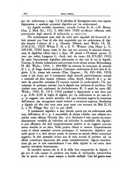 Folia medica periodico trimensile di patologia e clinica medica