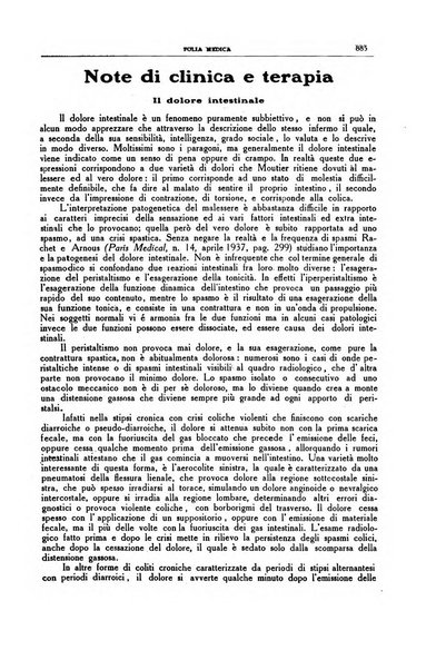 Folia medica periodico trimensile di patologia e clinica medica