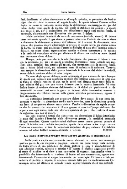 Folia medica periodico trimensile di patologia e clinica medica