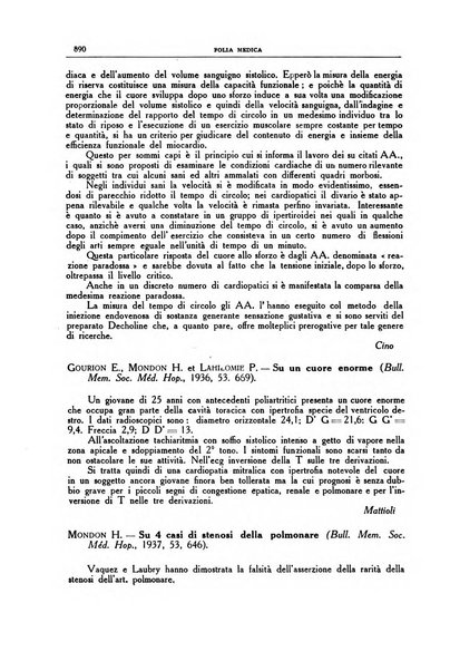 Folia medica periodico trimensile di patologia e clinica medica