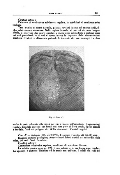 Folia medica periodico trimensile di patologia e clinica medica