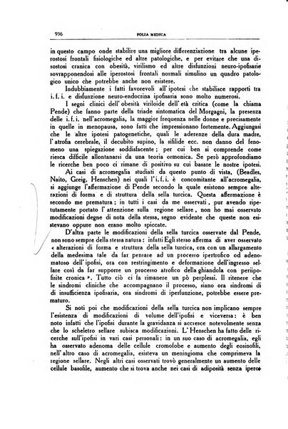 Folia medica periodico trimensile di patologia e clinica medica