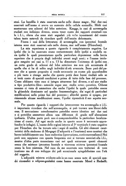 Folia medica periodico trimensile di patologia e clinica medica