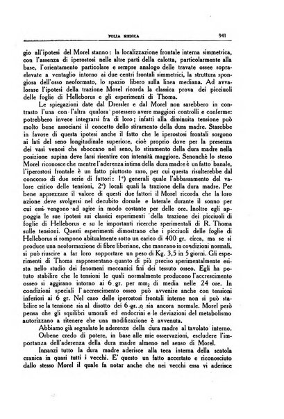 Folia medica periodico trimensile di patologia e clinica medica