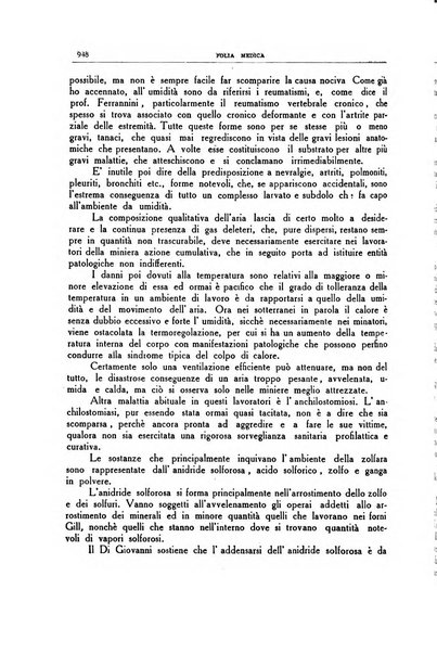 Folia medica periodico trimensile di patologia e clinica medica