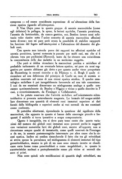 Folia medica periodico trimensile di patologia e clinica medica