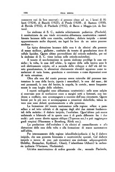 Folia medica periodico trimensile di patologia e clinica medica